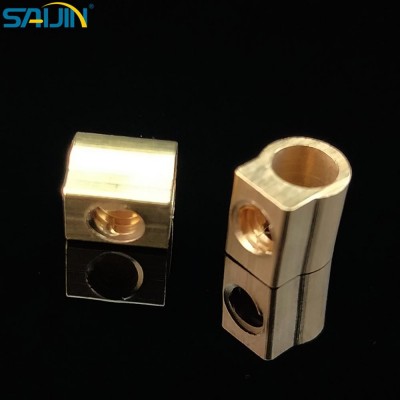 M3 thread Be polished Brass terminal block for lampholder plug contact assembled