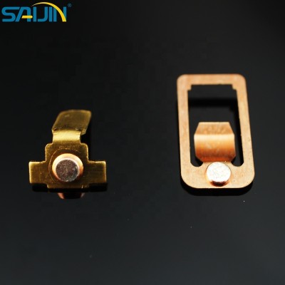 Brass copper stamping metal part for electrical accessories connect